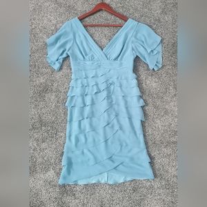 Adrianna Papell light blue dress size 6